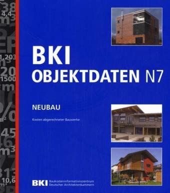 BKI Objekte Neubau. Kosten abgerechneter Objekte Architecture