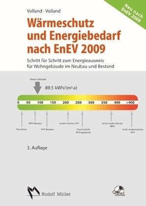 Wärmeschutz und Energiebedarf nach EnEV 2009: Schritt für Schritt zum Energieausweis für Wohngebäude im Neubau und Bestand Business & Technology