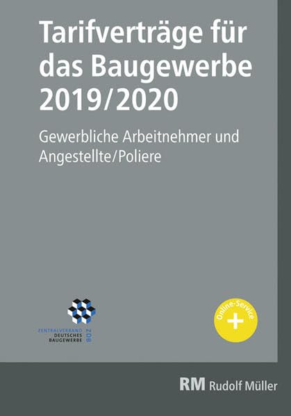 Tarifverträge für das Baugewerbe 2019/2020 Law
