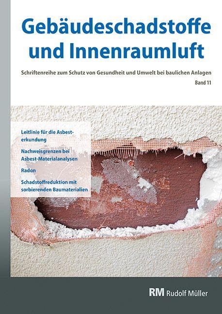 Gebäudeschadstoffe und Innenraumluft, Band 11 book