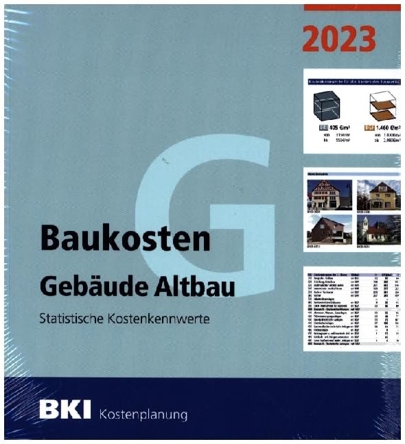 BKI Baukosten Gebäude Altbau 2023 Architecture