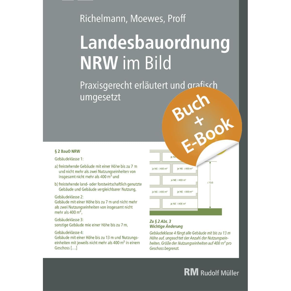 Landesbauordnung NRW im Bild - mit E-Book (PDF) Law