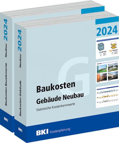 BKI Baukosten Gebäude + Bauelemente Neubau 2024 - Kombi Teil 1-2 Business & Technology