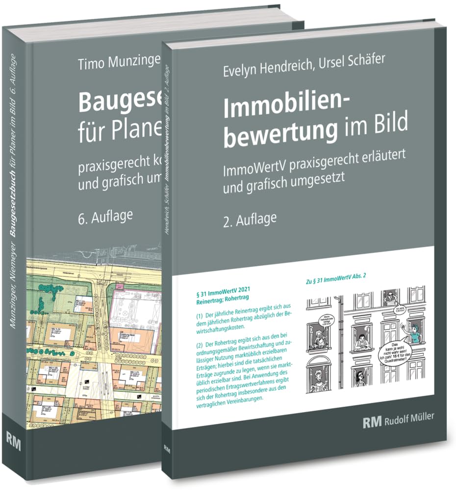 Buchpaket: Baugesetzbuch für Planer im Bild & Immobilienbewertung im Bild Law