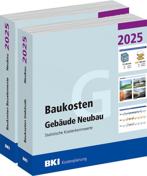 BKI Baukosten Gebäude + Bauelemente Neubau 2025 - Kombi Teil 1-2 Business & Technology