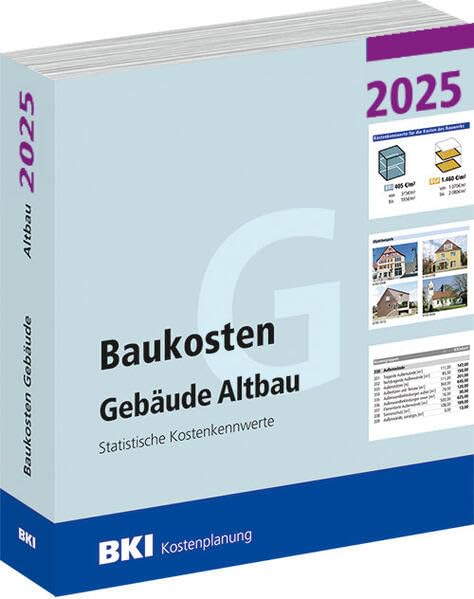 BKI Baukosten Gebäude Altbau 2025 Business & Technology
