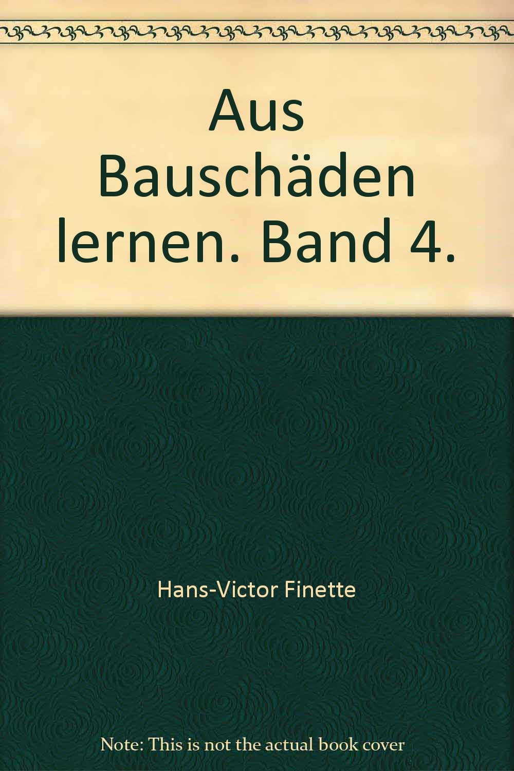 Aus Bauschäden lernen. Band 4. book