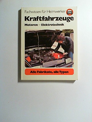 Kraftfahrzeuge. Motoren, Elektrotechnik. ( Alle Fabrikate, alle Typen) Business & Technology