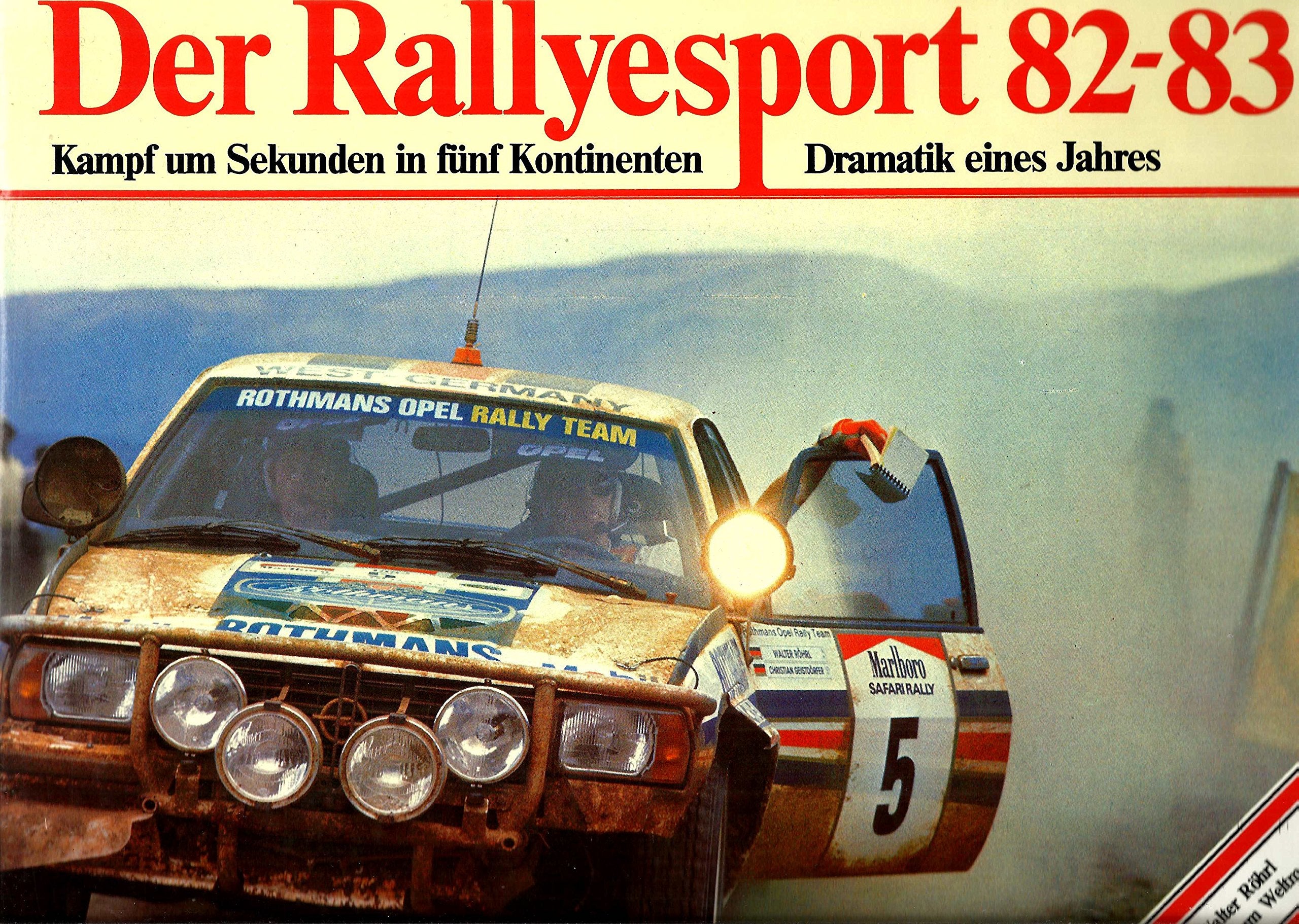 Der Rallyesport 82-83 (English edition) book
