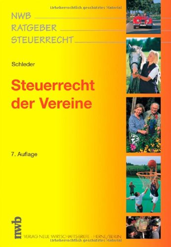 Steuerrecht der Vereine (NWB Brennpunkt) Law