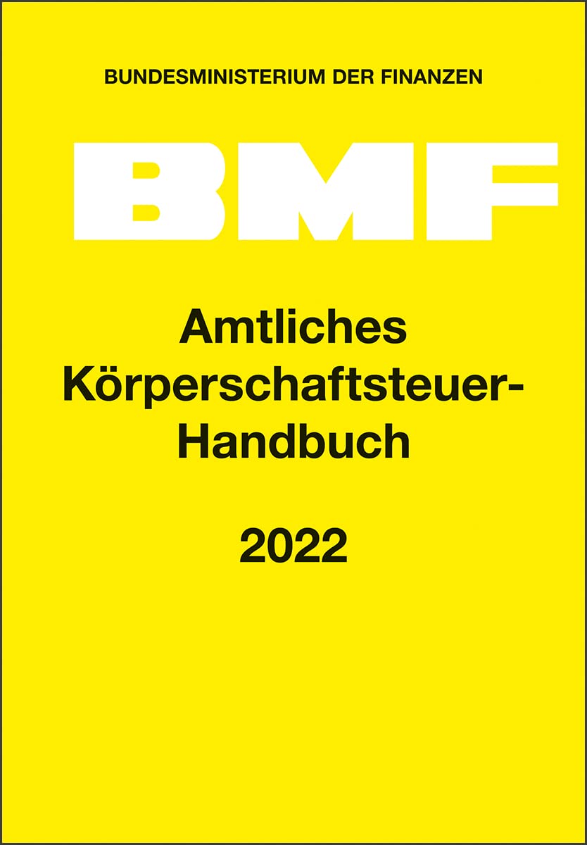 Amtliches Körperschaftsteuer-Handbuch 2022 Law