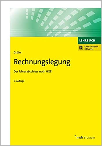 Rechnungslegung: Der Jahresabschluss nach HGB (NWB Studium Betriebswirtschaft) Law