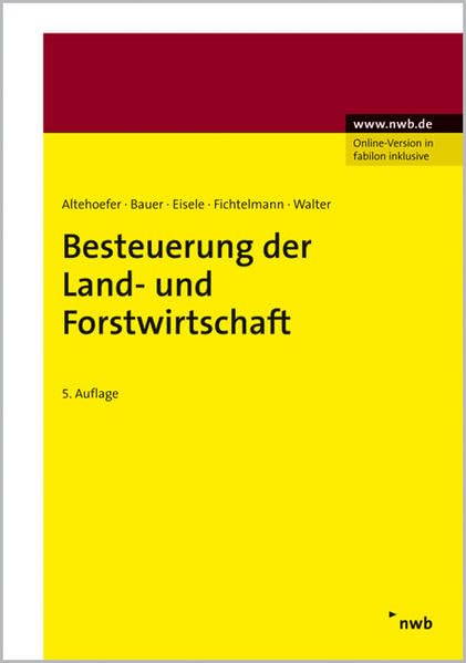 Besteuerung der Land- und Forstwirtschaft Law