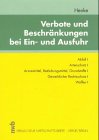 Verbote und Beschränkungen bei Ein- und Ausfuhr: Lehrbuch und Fallsammlung. Abfall, Artenschutz, Arzneimittel, Betäubungsmittel, Grundstoffe, Gewerblicher Rechtsschutz, Waffen Law