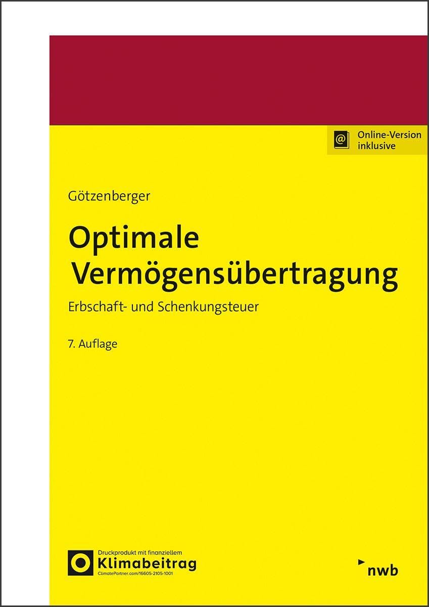 Optimale Vermögensübertragung Law