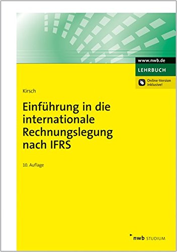 Einführung in die internationale Rechnungslegung nach IFRS Law