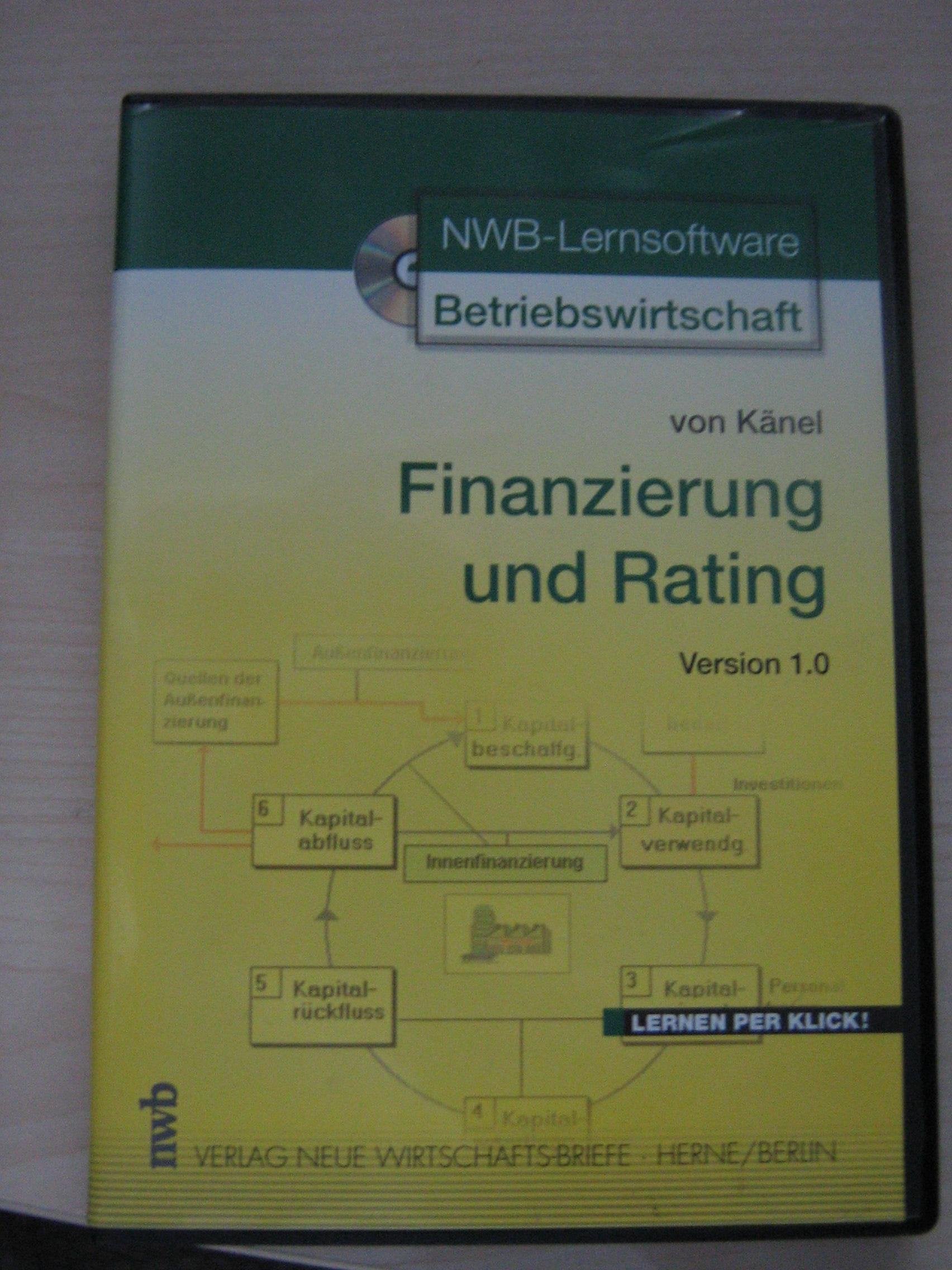NWB-Lernsoftware Finanzierung und Rating (NWB-Lernsoftware Betriebswirtschaft) Business, Finance & Career