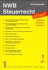 NWB Steuerrecht aktuell. Hintergründe - Praxishinweise - Gestaltungen: Ausgabe 1/2001 Law