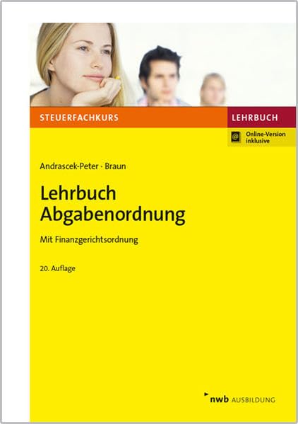 Lehrbuch Abgabenordnung: Mit Finanzgerichtsordnung. Law