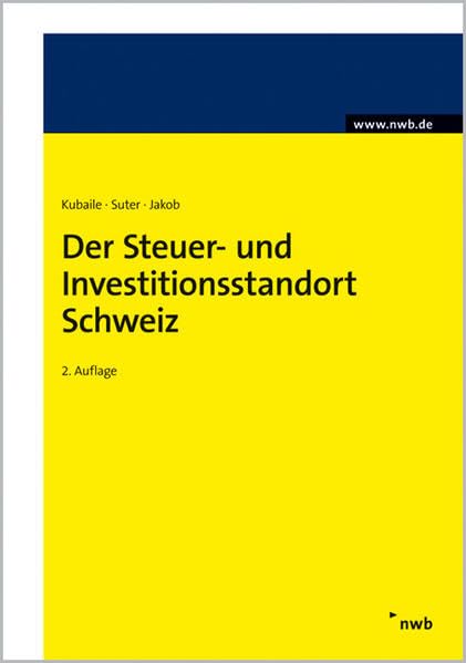 Der Steuer- und Investitionsstandort Schweiz book