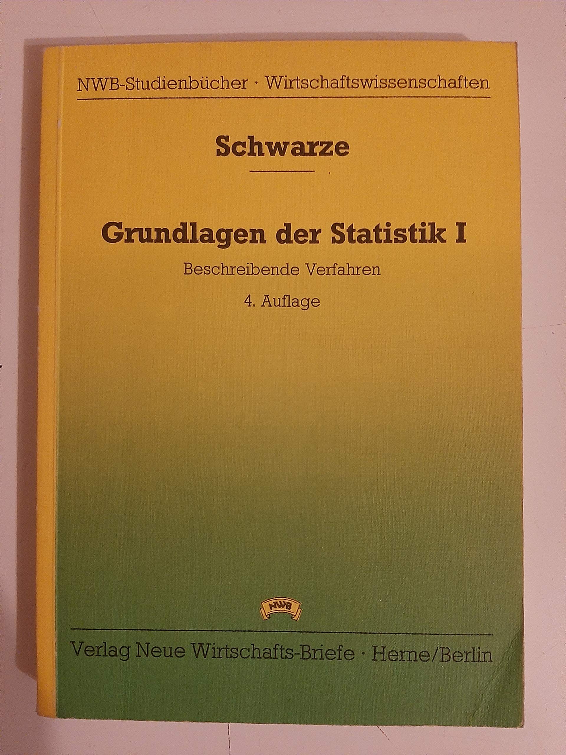 Grundlagen der Statistik: Beschreibende Verfahren Books