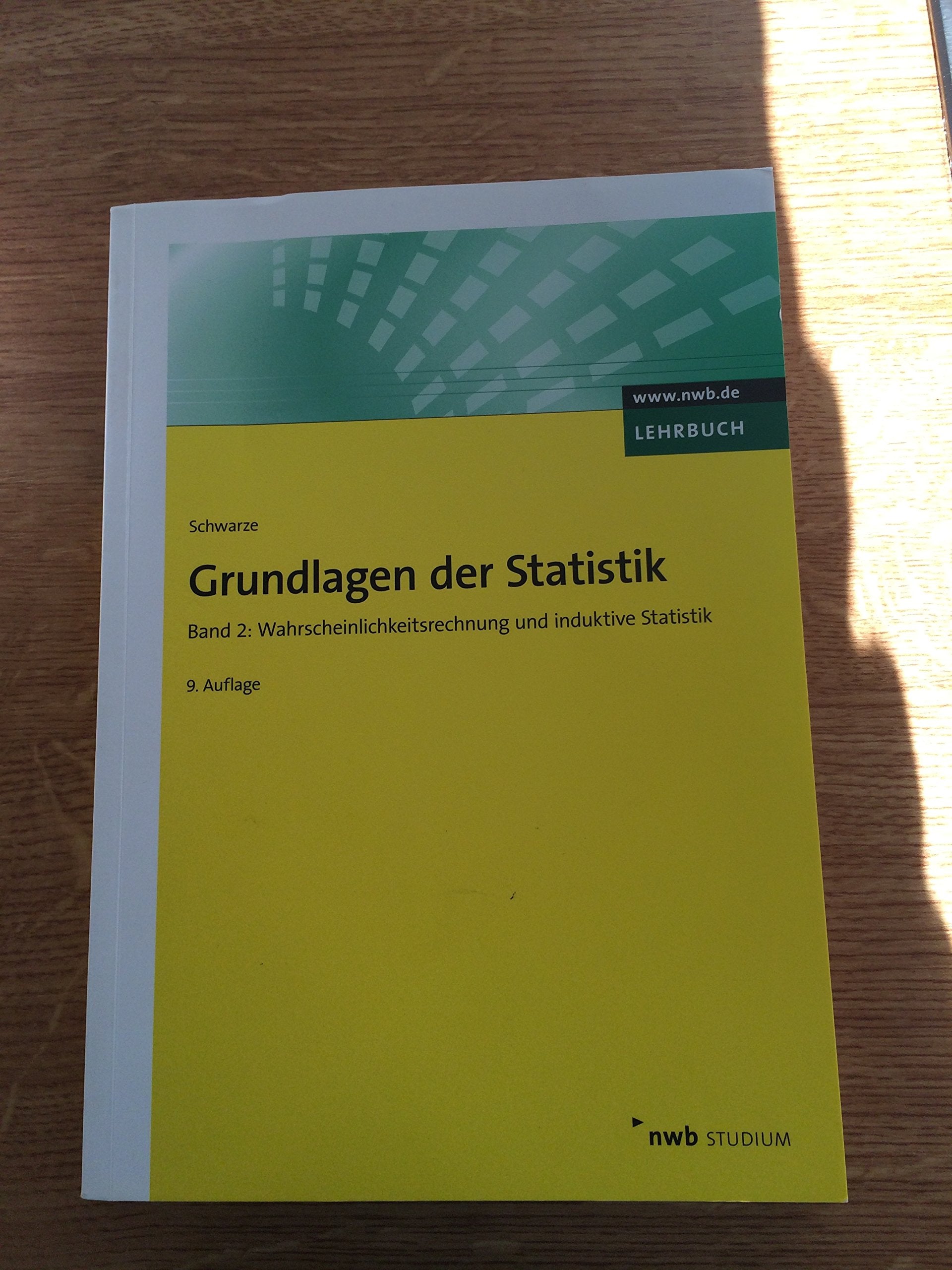 Grundlagen der Statistik, Band 2: Wahrscheinlichkeitsrechnung und induktive Statistik. Law