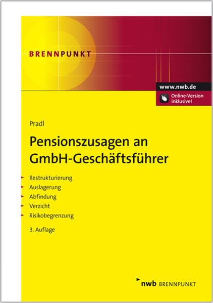 Pensionszusagen an GmbH-Geschäftsführer Law