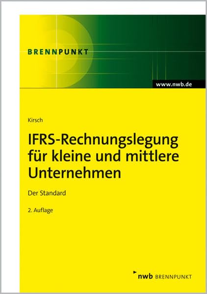 IFRS-Rechnungslegung für kleine und mittlere Unternehmen: Der Standard. Law