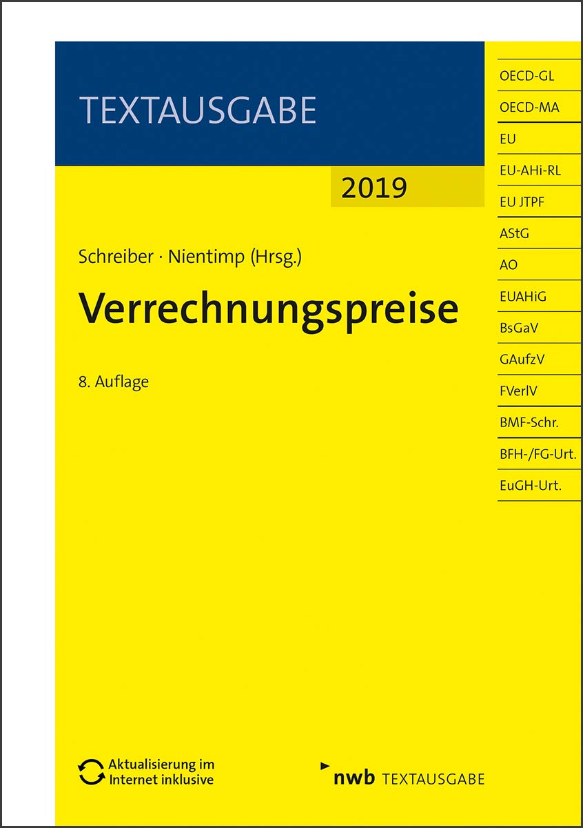 Verrechnungspreise: Mit Online-Zugang (Textausgabe) Law