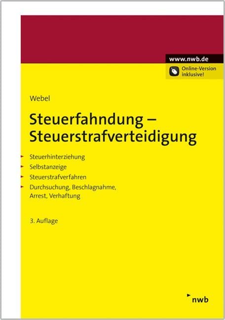 Steuerfahndung-Steuerstrafverteidigung: Mit Online-Zugang Law