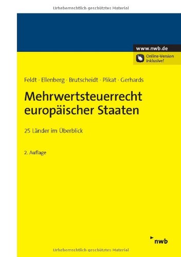 Mehrwertsteuerrecht europäischer Staaten: 25 Länder im Überblick Law