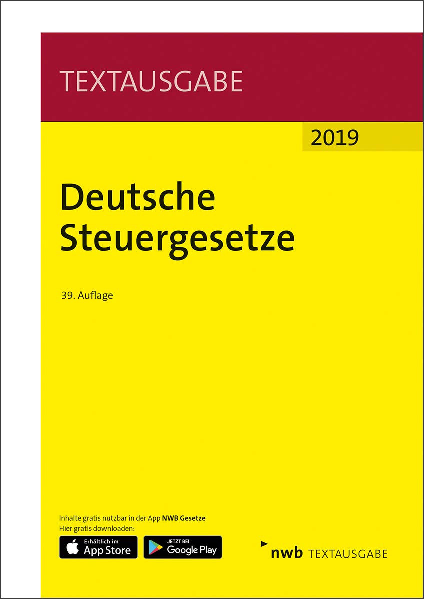 Deutsche Steuergesetze: Mit Online-Zugang (Textausgabe) Law