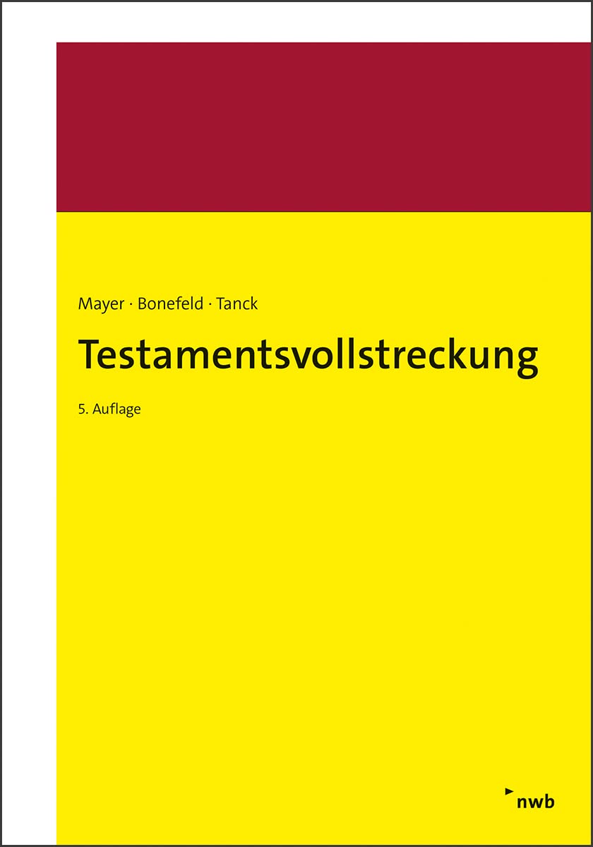 Testamentsvollstreckung Law Books