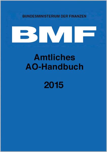 Amtliches AO-Handbuch 2015 Law