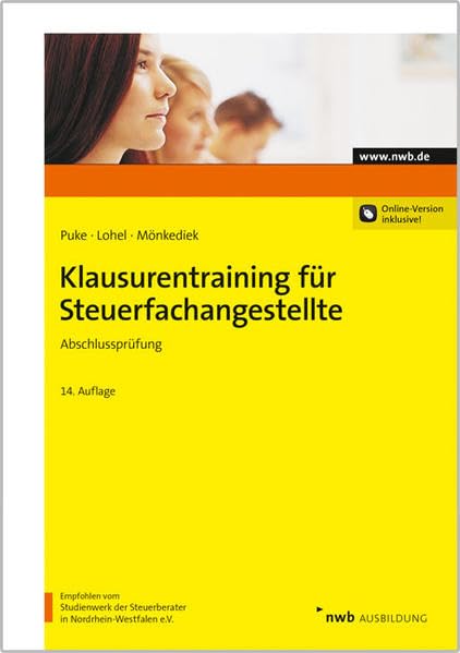 Klausurentraining für Steuerfachangestellte - Abschlussprüfung Law