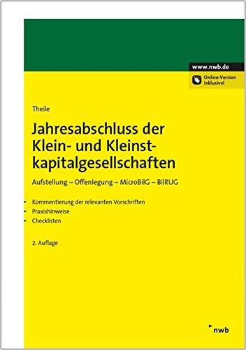 Jahresabschluss der Klein- und Kleinstkapitalgesellschaften Law