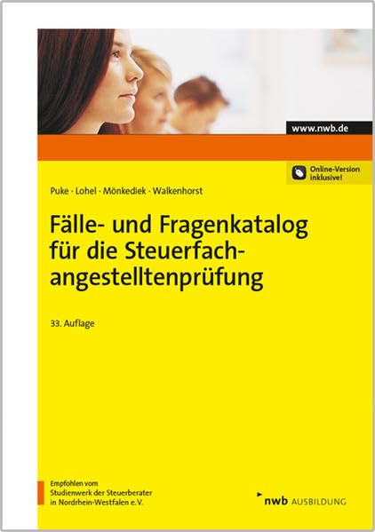 Fälle- und Fragenkatalog für die Steuerfachangestelltenprüfung Law