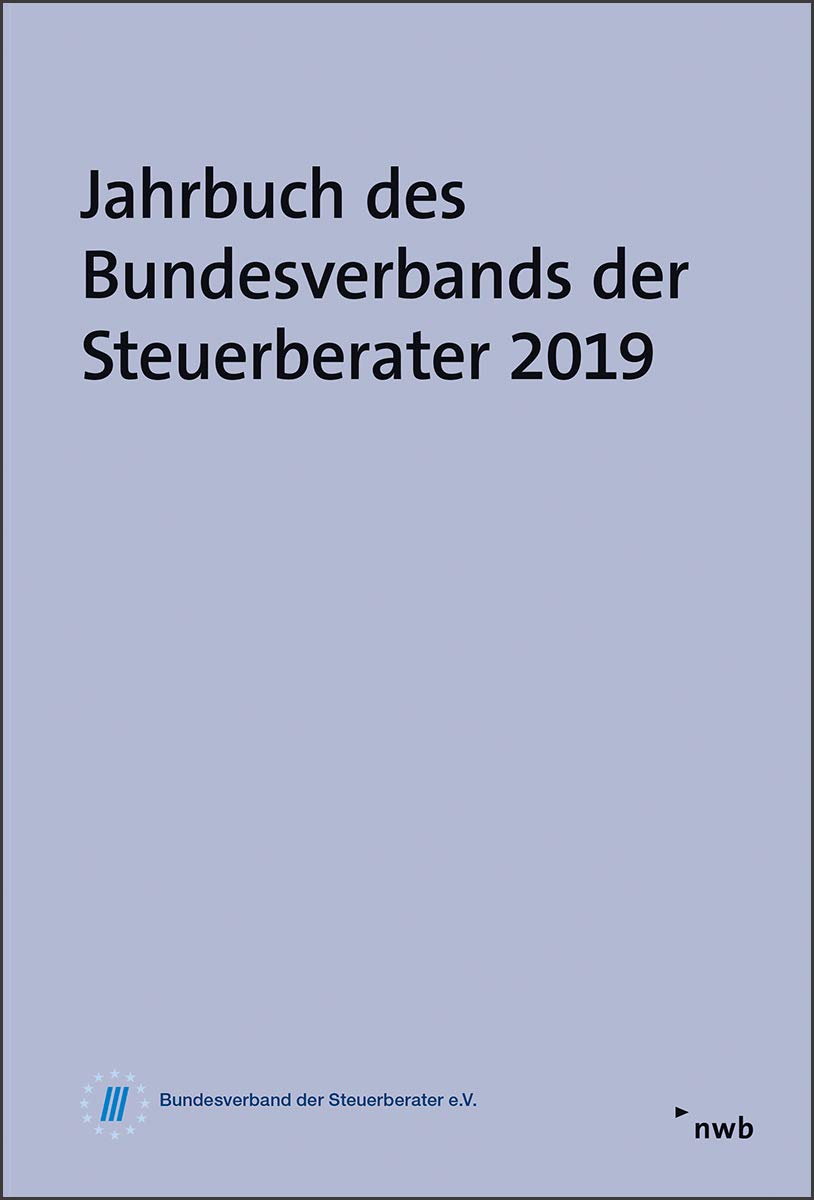 Jahrbuch des Bundesverbands der Steuerberater 2019 book