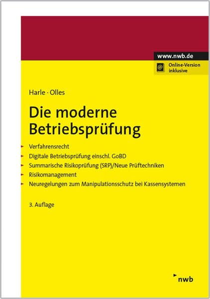 Product Image: Die moderne Betriebsprüfung