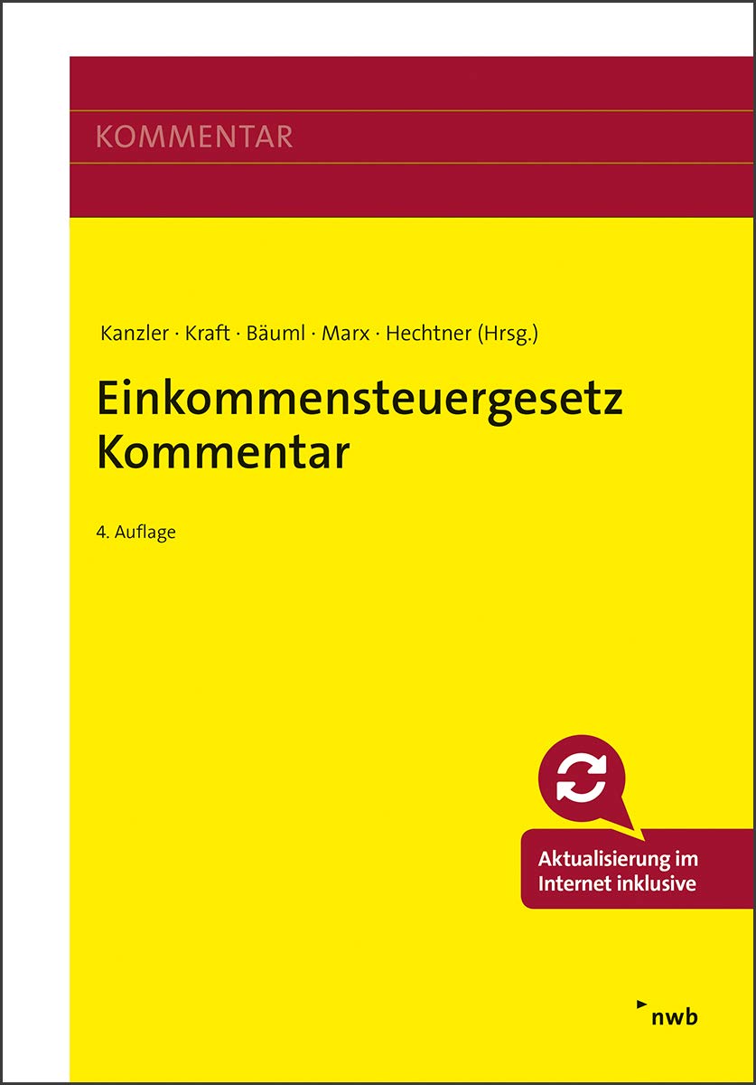 Einkommensteuergesetz Kommentar: Mit Online-Zugang Law