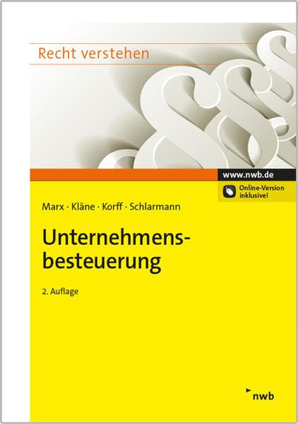 Unternehmensbesteuerung: Online-Version inklusive Law