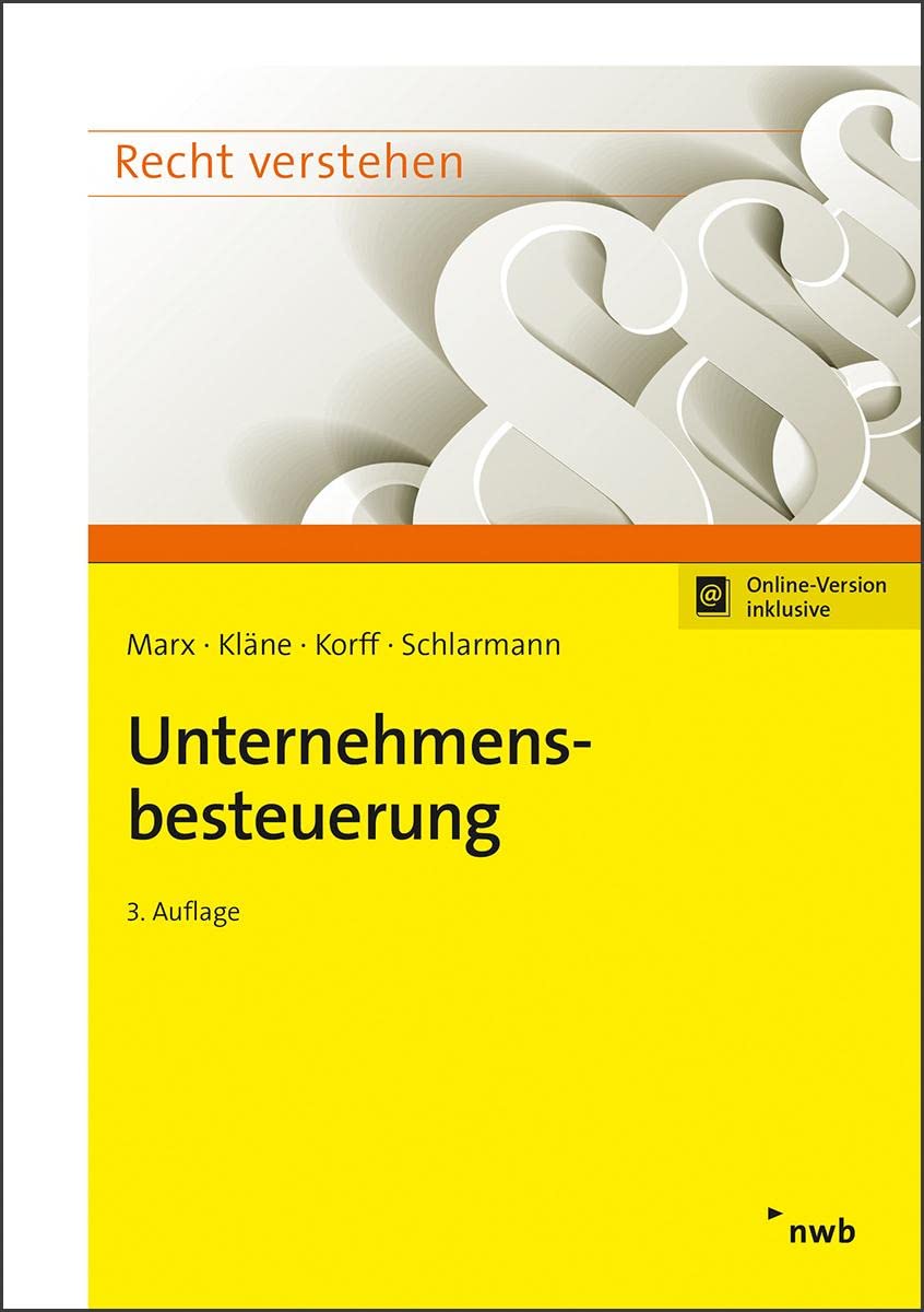 Unternehmensbesteuerung Law