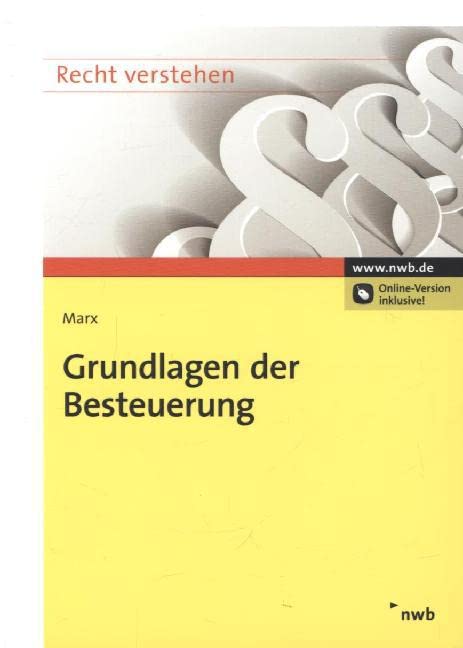 Grundlagen der Besteuerung Law