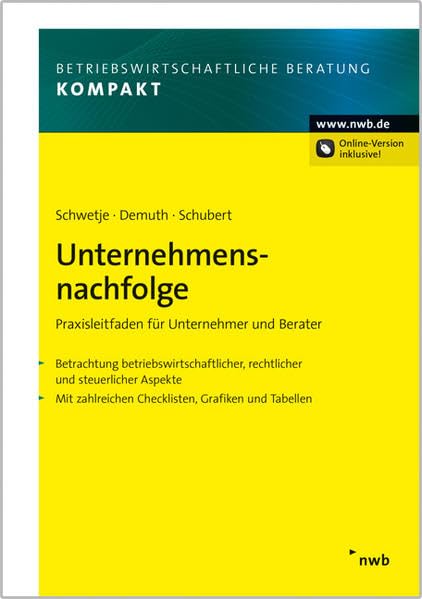 Unternehmensnachfolge Business, Finance & Career Books