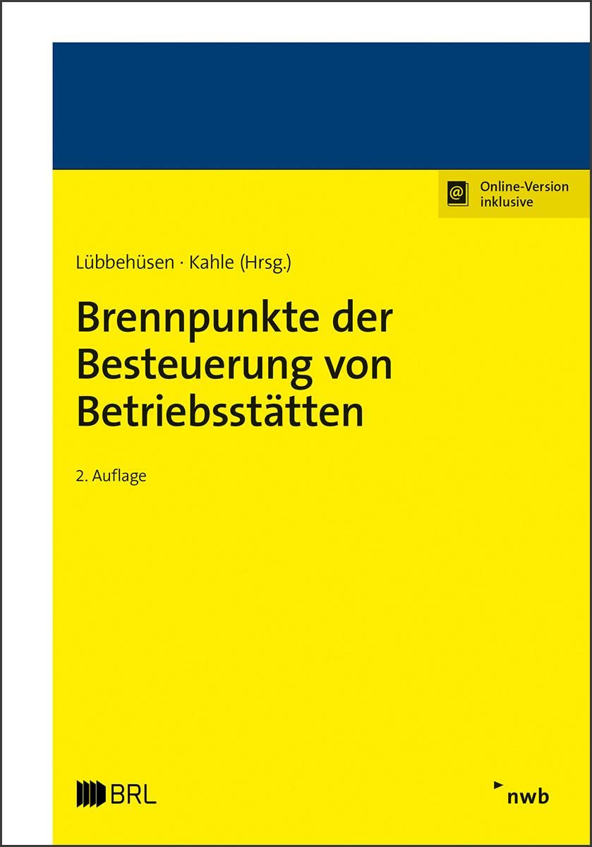 Brennpunkte der Besteuerung von Betriebsstätten Law