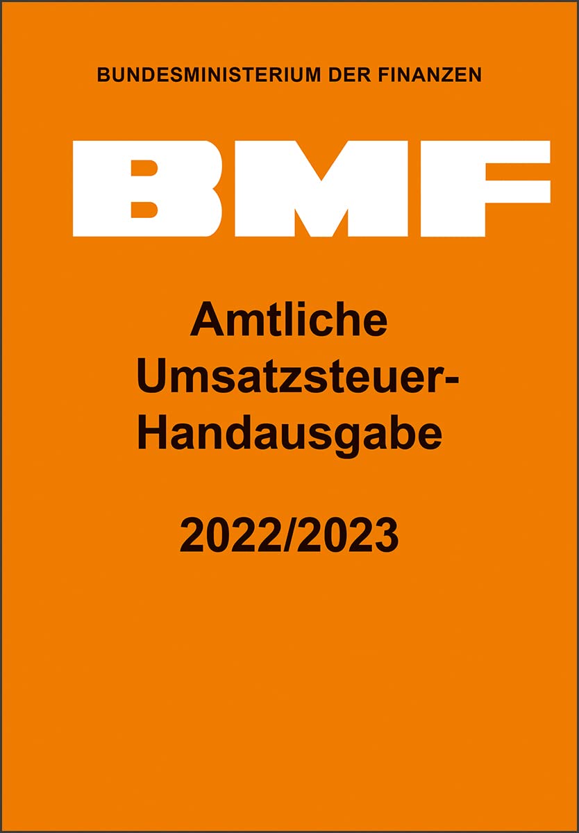 Amtliche Umsatzsteuer-Handausgabe 2022/2023 Law