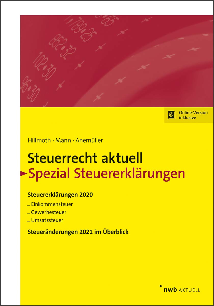 Steuerrecht aktuell Spezial Steuererklärungen 2020 book