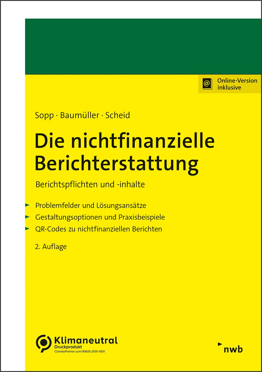Nachhaltigkeitsberichterstattung Law