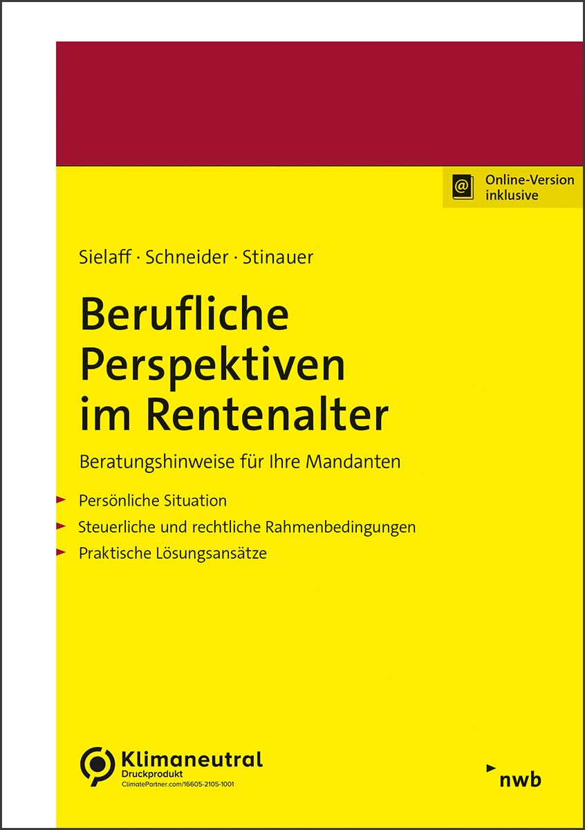 Berufliche Perspektiven im Rentenalter Law