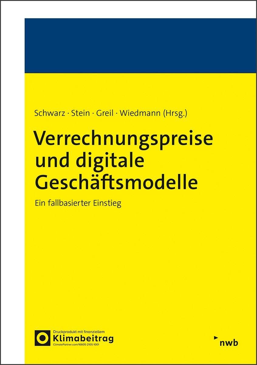 Verrechnungspreise und digitale Geschäftsmodelle Law